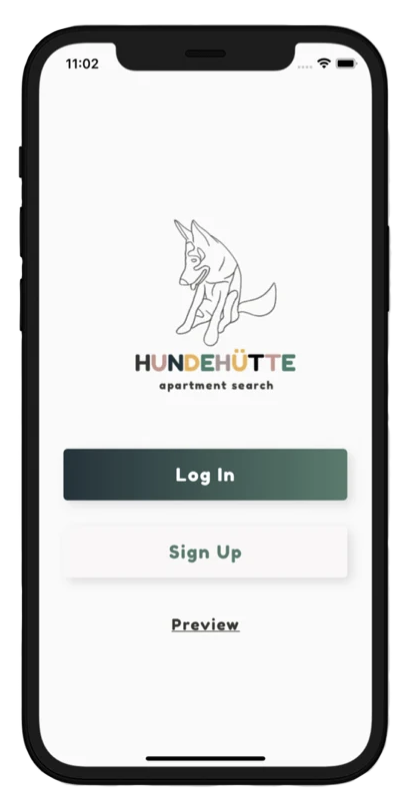 Hundehütte Mobile App Image