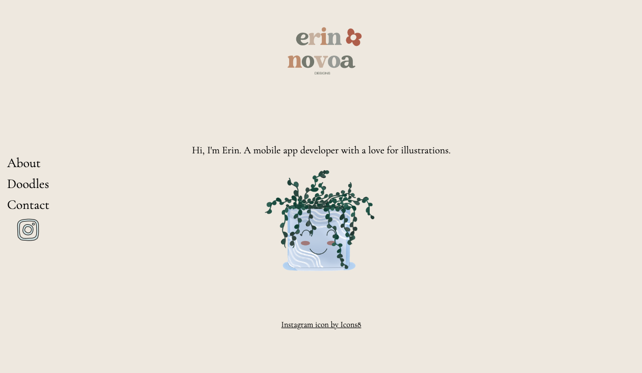 Image of My Illustration Website