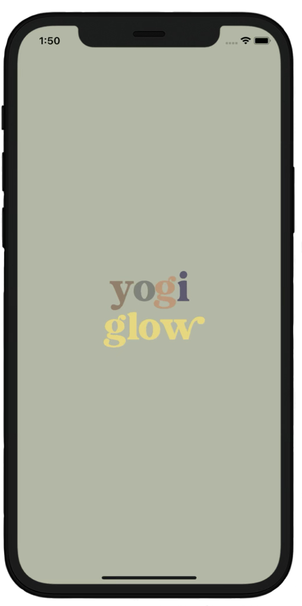 Yogi Glow Mobile App Image